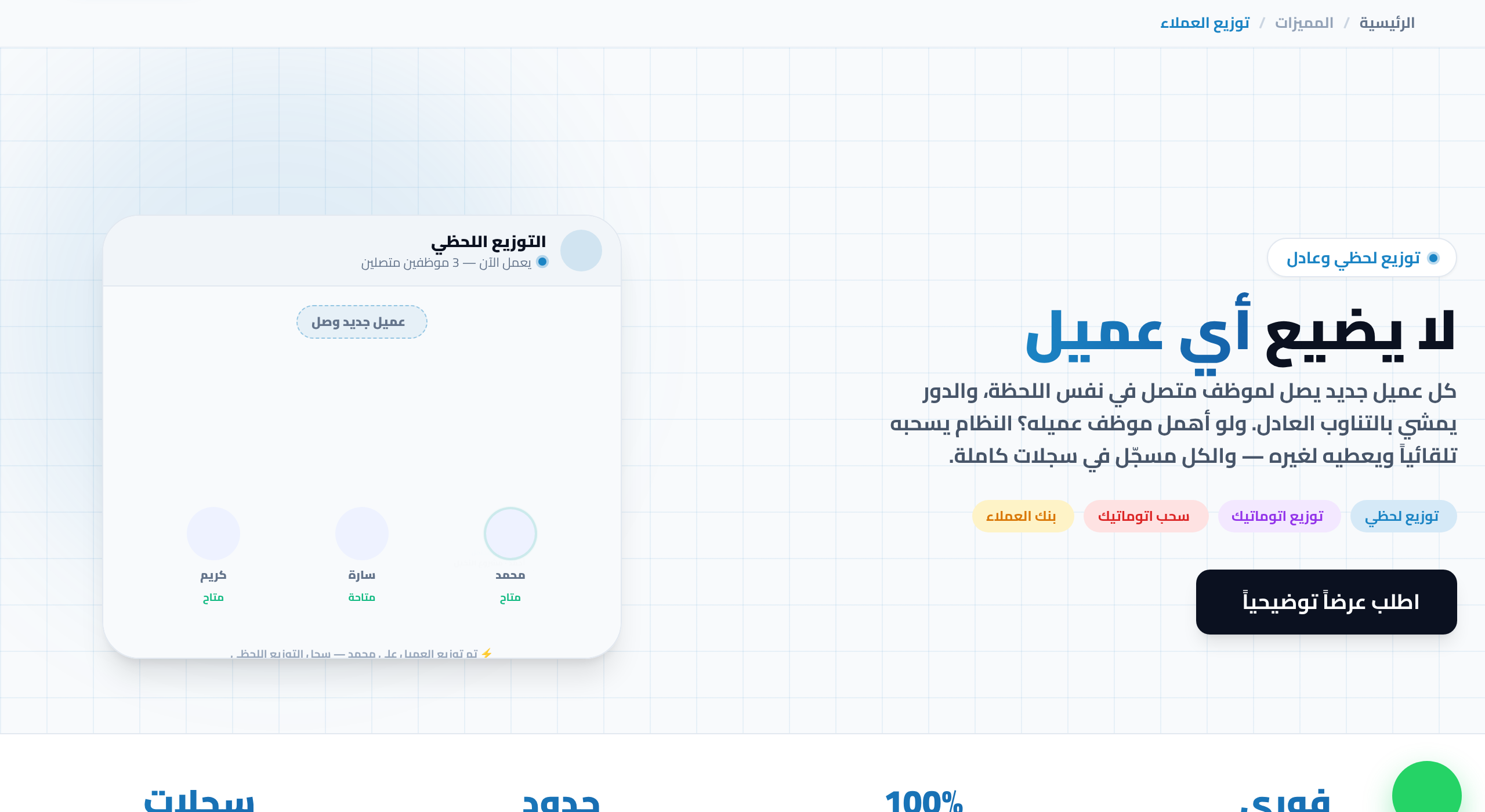 كيف توزّع العملاء المحتملين على فريق المبيعات بعدالة